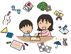 ご家庭で楽しく取り組めて、療育の効果を高める教材です