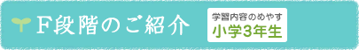 F段階のご紹介