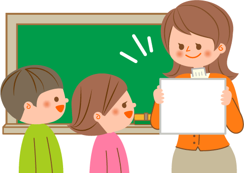 通常学級の学習風景